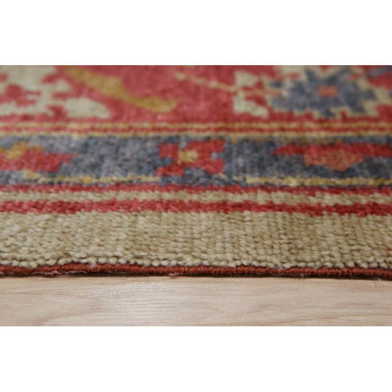 Hand Knotted Wool Area Rug