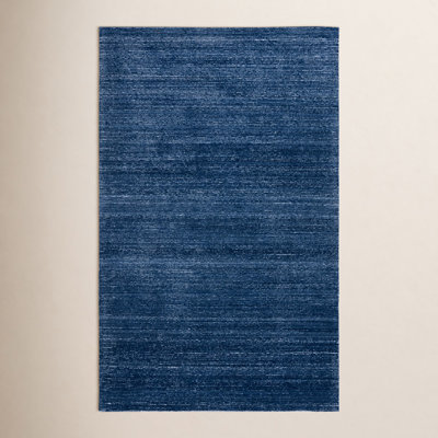 Beltsville Handmade Recycled P.E.T Blue Rug
