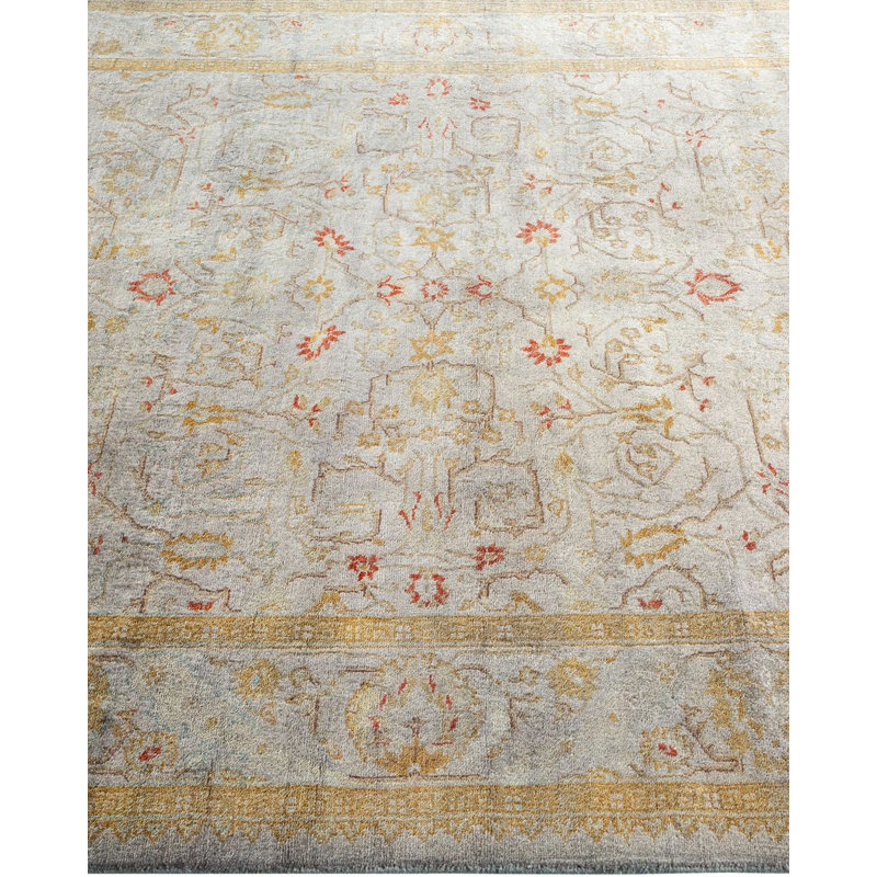 Fine Vibrance One-of-a-Kind 4' 3" X 6' 4" Hand Knotted Area Rug