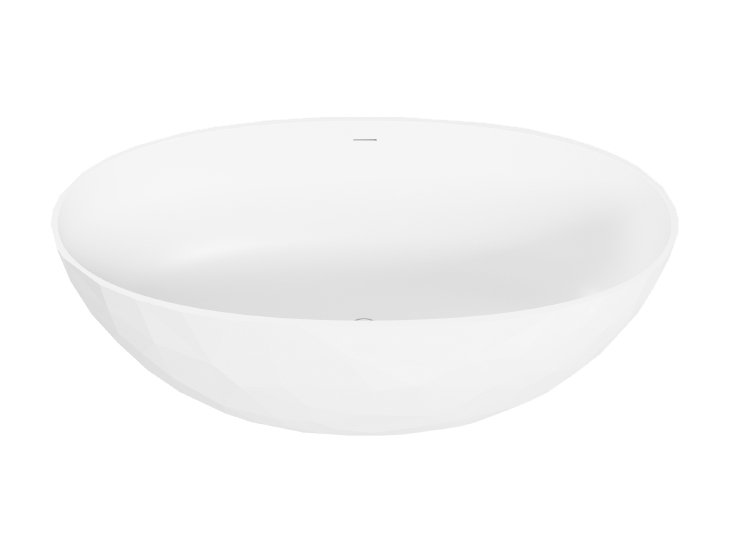 Acquabella Stelvio Air Bath Tub, Gloss White