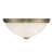 Breanna 2-Light Flush Mount in Warm Brass-31902401-31902399