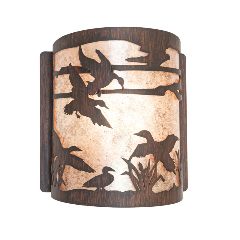 1 - Light Flush Mounted Sconce