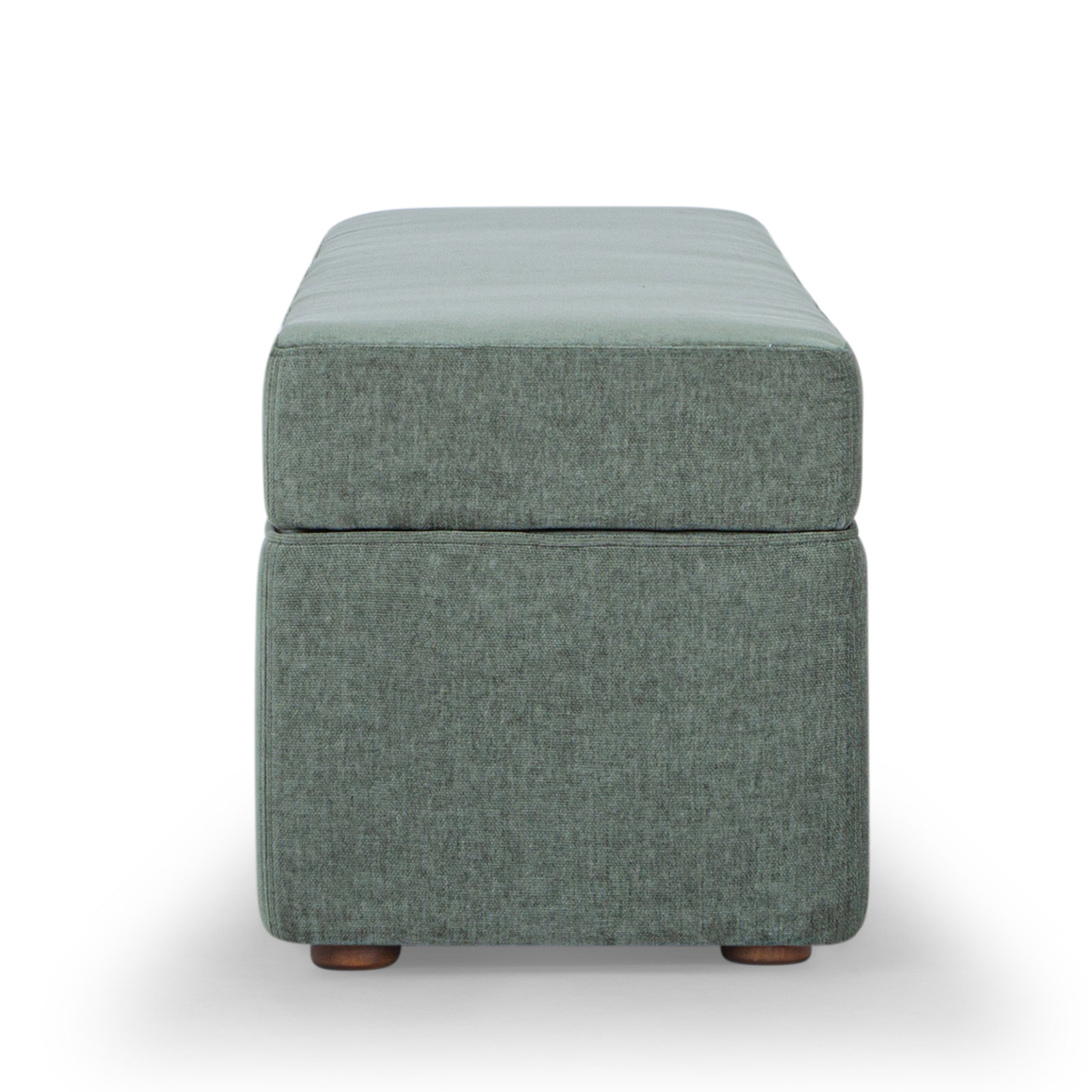 Mel Storage Bench, Honeycomb Forest Chenille