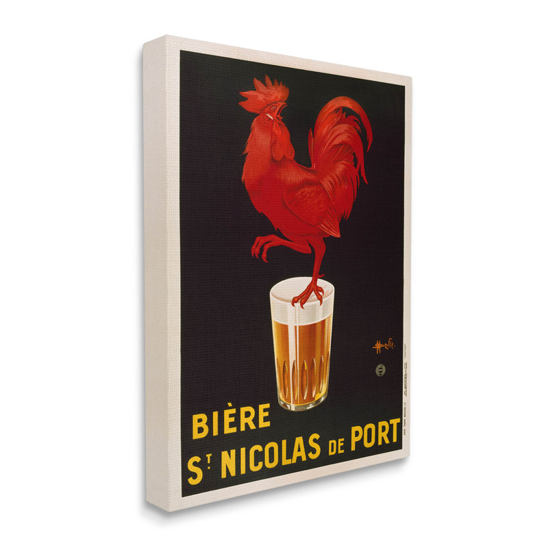 «Vintage Beer Brewery» par Marcus Jules, H 20 po x l 16 po x P 1,5 po
