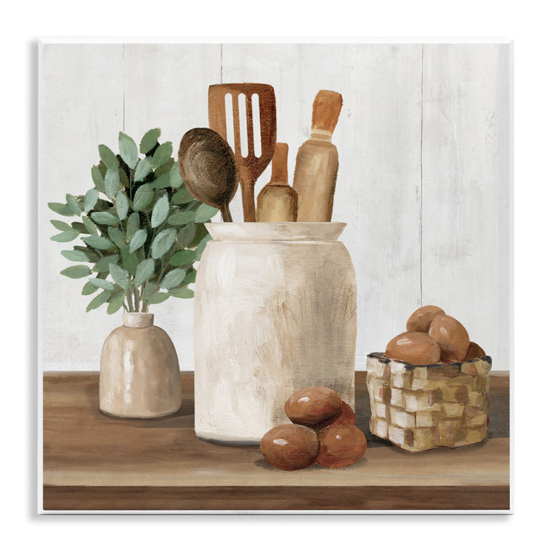 Plaque murale Country Kitchen & Eggs, design par White Ladder