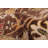Jules Serapi Brown Rug 5'10" x 8'11"