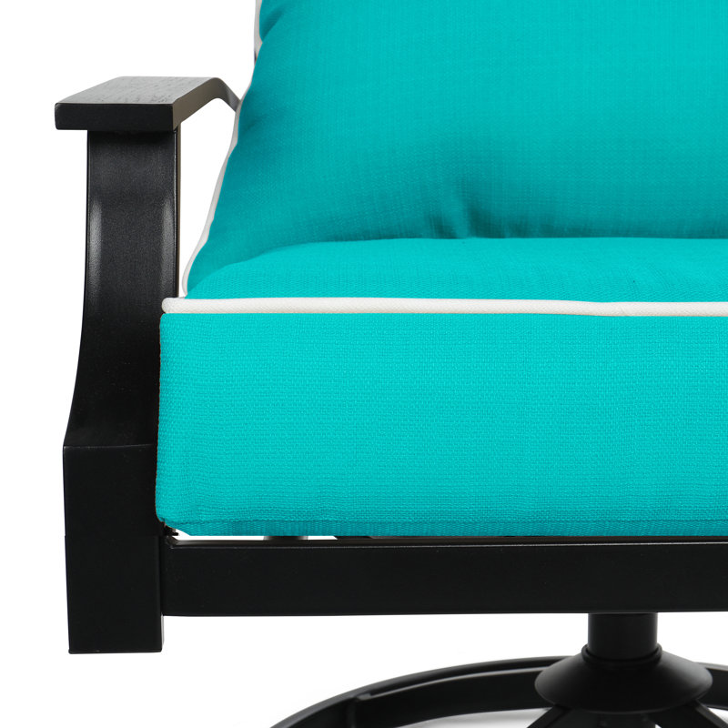Coussin de siège intérieur / extérieur Wendin, Turquoise