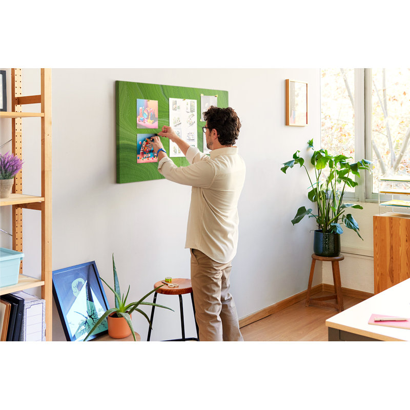 Malyn Magnetic Cork Corkboard / Bulletin Board Bulletin Board