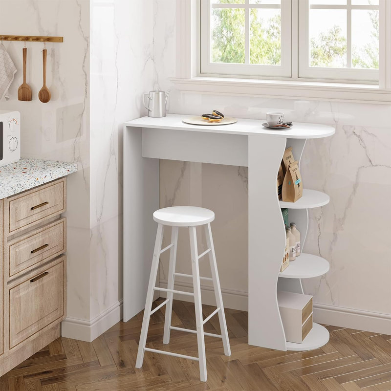 Noelya Dining Table, White