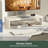 Nibbi Adjustable L-Shaped Metal Base Writing Desk-1039820202