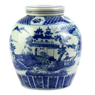 BLUE & WHITE JAR