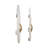 Vertigo Acrylic and Quartz Wall Hangings - Chic Modern Home Decor in 20" and 24" Sizes, Set of 2
