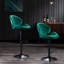 Ensemble de 2 tabourets de bar réglables avec dossier et repose-pieds, chaises de bar à hauteur de comptoir pour cuisine, pub-2146345766-2146345768