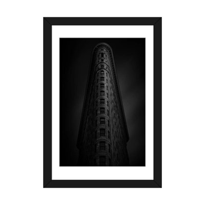 « flatiron building », reproduction de photo sur toile tendue