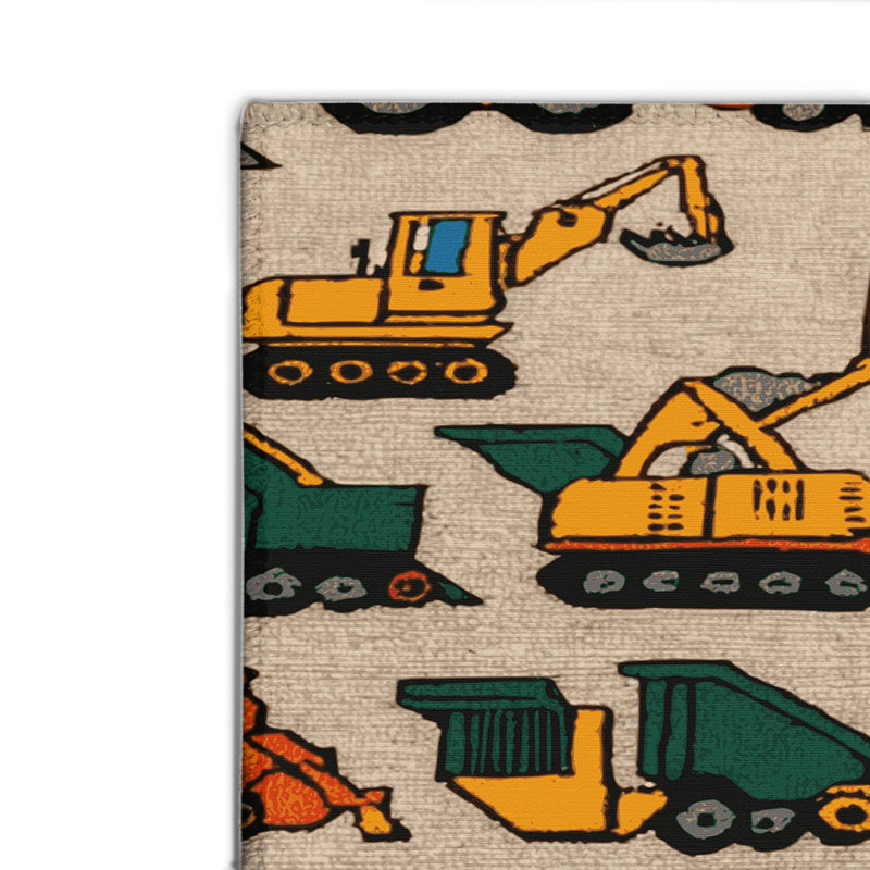 Tapis intérieur et extérieur brun Transport, Rectangulaire 2 pi x 3 pi