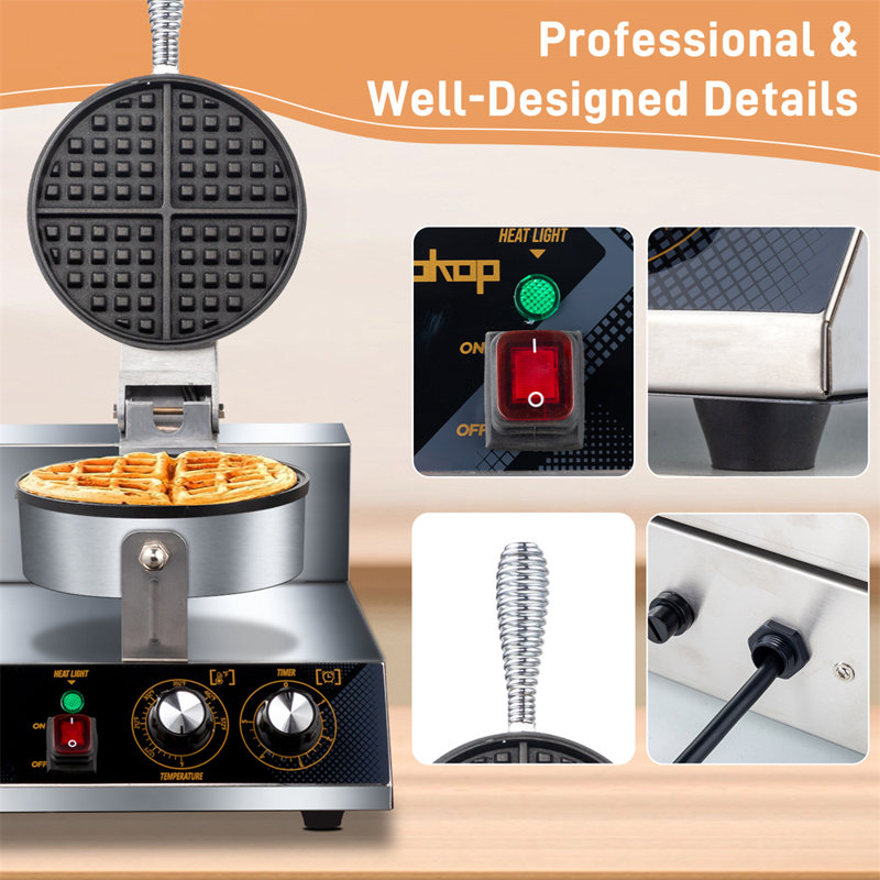 Gaufrier commercial 2400W