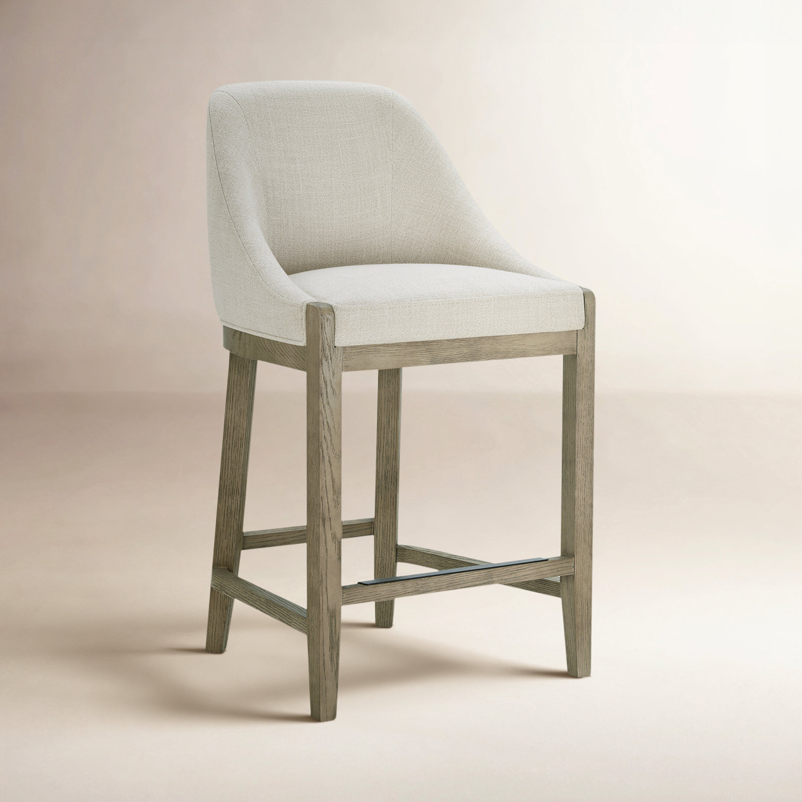 Daigle Barstool, Effie Linen Performance Linen, 2