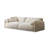 White Velvet Modular Sofa cushion couch