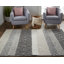 Tapis beige / brun en laine / coton noué à la main Actual-652110779