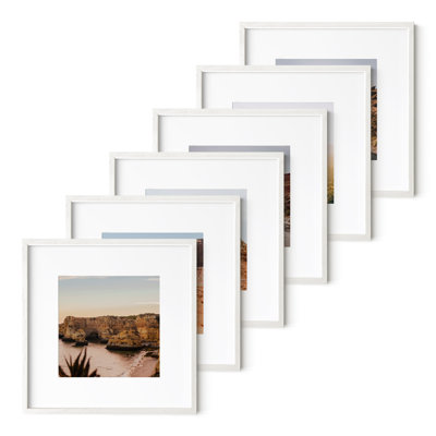 Wood Picture Frame - Set of 6