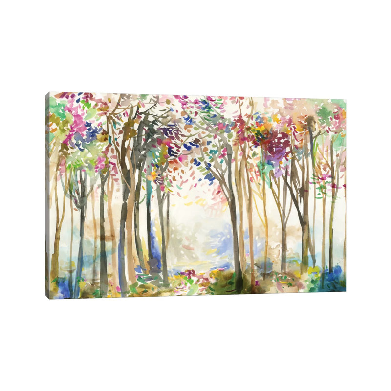 Sunny Path Ii by Allison Pearce - Wrapped Canvas Painting, 66.04 cm H x 45.72 cm W x 1.91 cm D