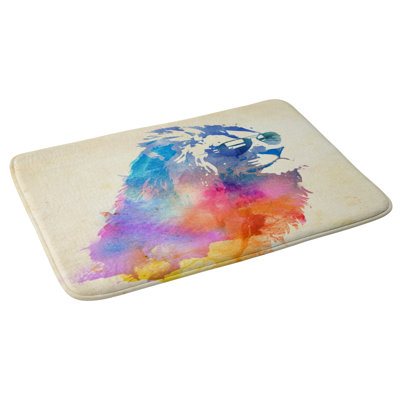 Tapis pour salle de bain leo ensoleillé