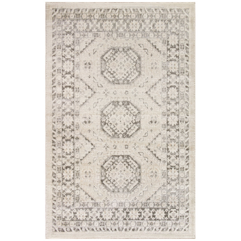 Keyshaun Oriental Indoor Rug, Rectangle 3'11" x 5'11"