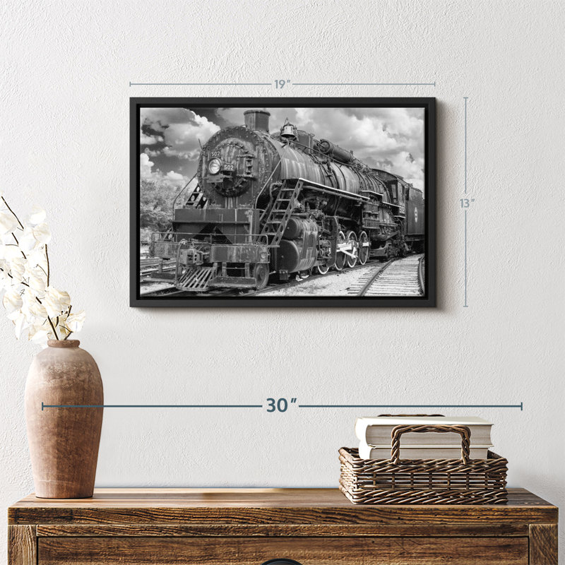 " Steam Engine Train Wall Art ", 13" H x 19" W