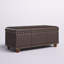 Banc de rangement en similicuir Hannigan-94654469