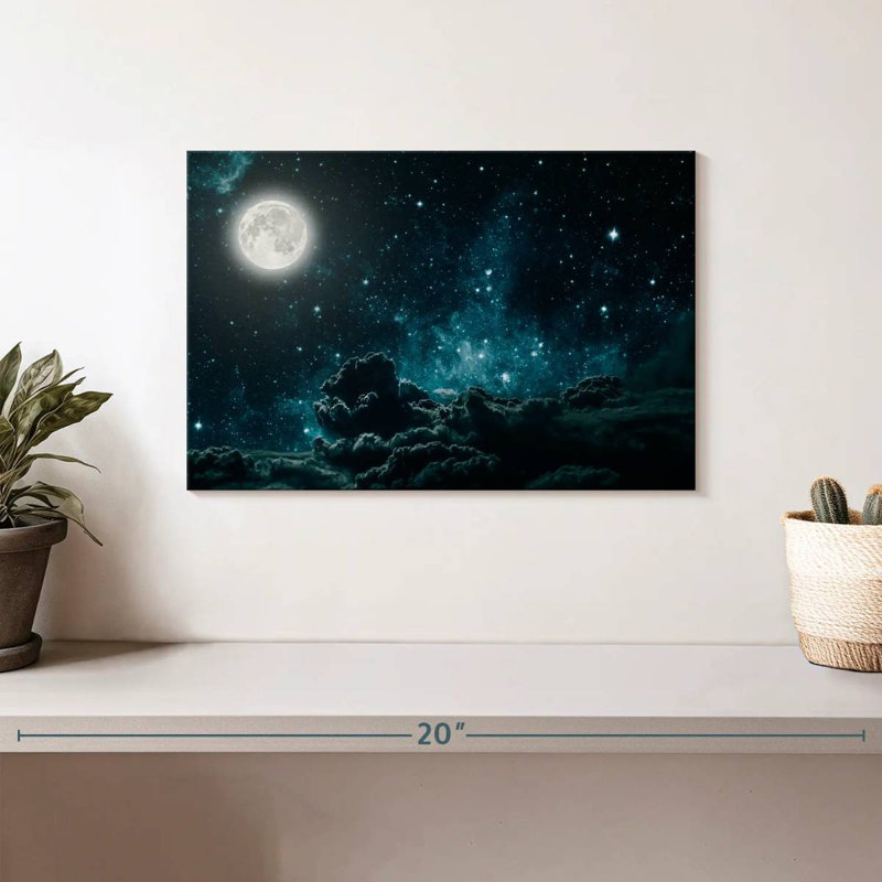 Oberle Galaxy Moonlight, 8" H x 12" W