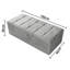 Tullyrusk 102cm Wide Tufted Rectangle Striped Standard Ottoman with Storage-303291548