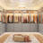 Freestanding 48" Closet System With 6 Wood Drawers-616853757