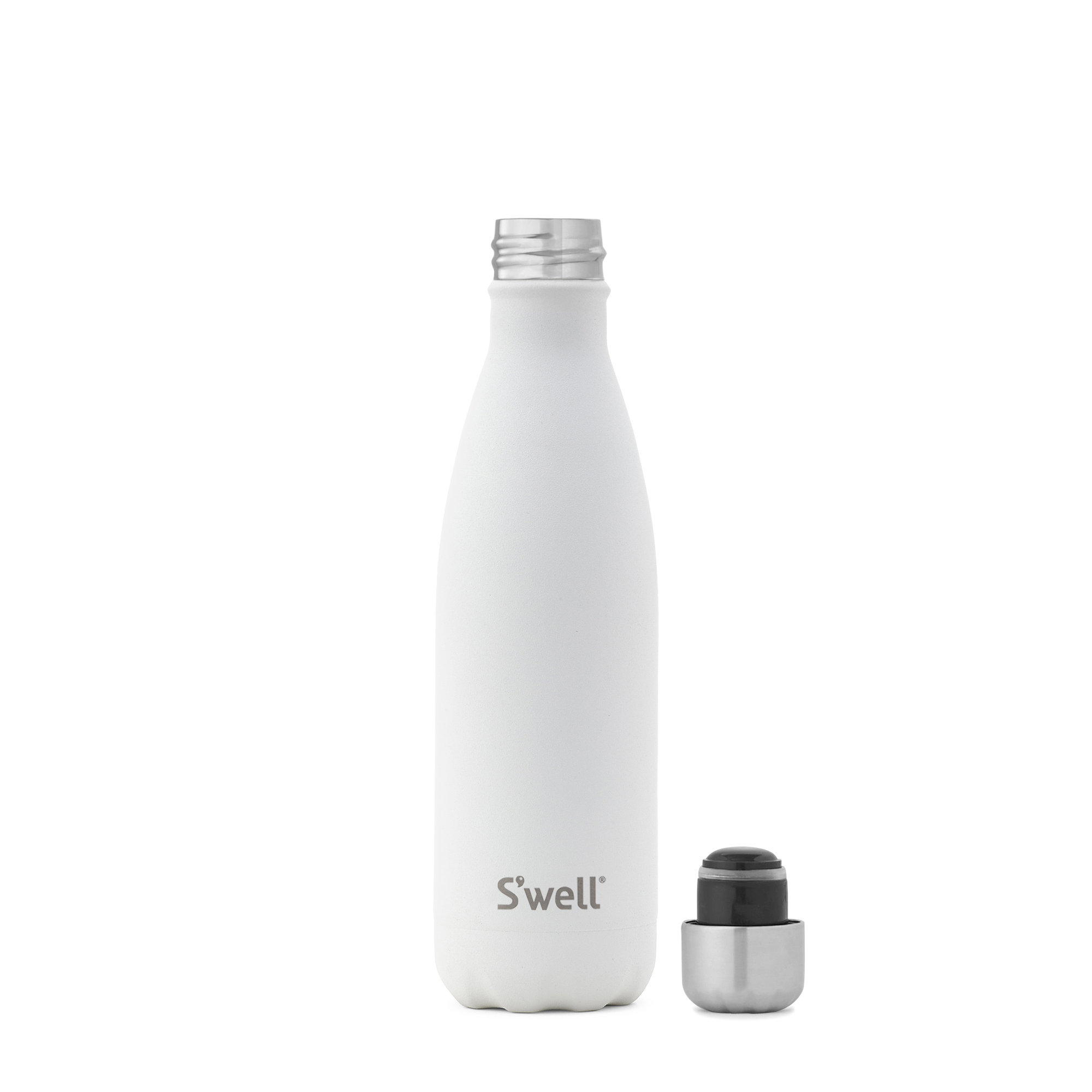 S'well Stainless Steel Triple-Layered Vacuum-Insulated Water Bottle, Moonstone, 17.oz