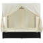 Lit de jour double pour l'extérieur avec rideaux d'intimité et fauteuil inclinable réglable-2030505680