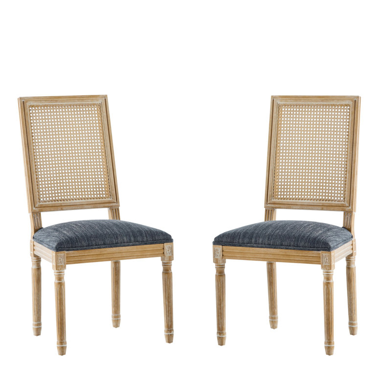 Chaises de salle à manger French Country, Bleu gris