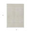Tapis intérieur lavable à chevrons beige et gris 8 pi x 10 pi