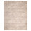 Arash Hand Knotted Tencel Geometric Area Rug in Brown/White/Gray