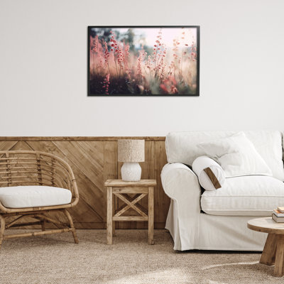 Sun Blanched Wild Botanicals, art de la giclée encadrée, design par Lazar Studio