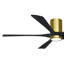 Ventilateur de plafond à 5 pales DEL avec ensemble d'éclairage inclus Irene-264798005-190528878-264743195