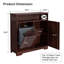 Armoire pour poubelle inclinable 13 * 1 gallon Caffey-110476408