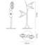 Drossett Metal Novelty Lamp-1735371443