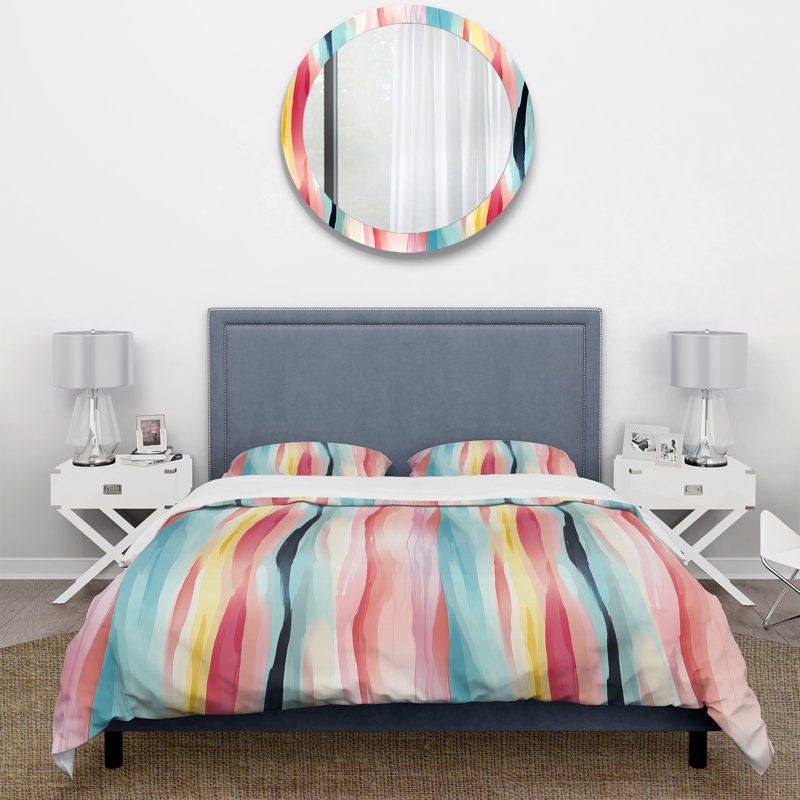Literie Bliss, Housse de couette simple + 1 taie décorative stan