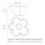 Agatha Plastic Coffee Table-49042987