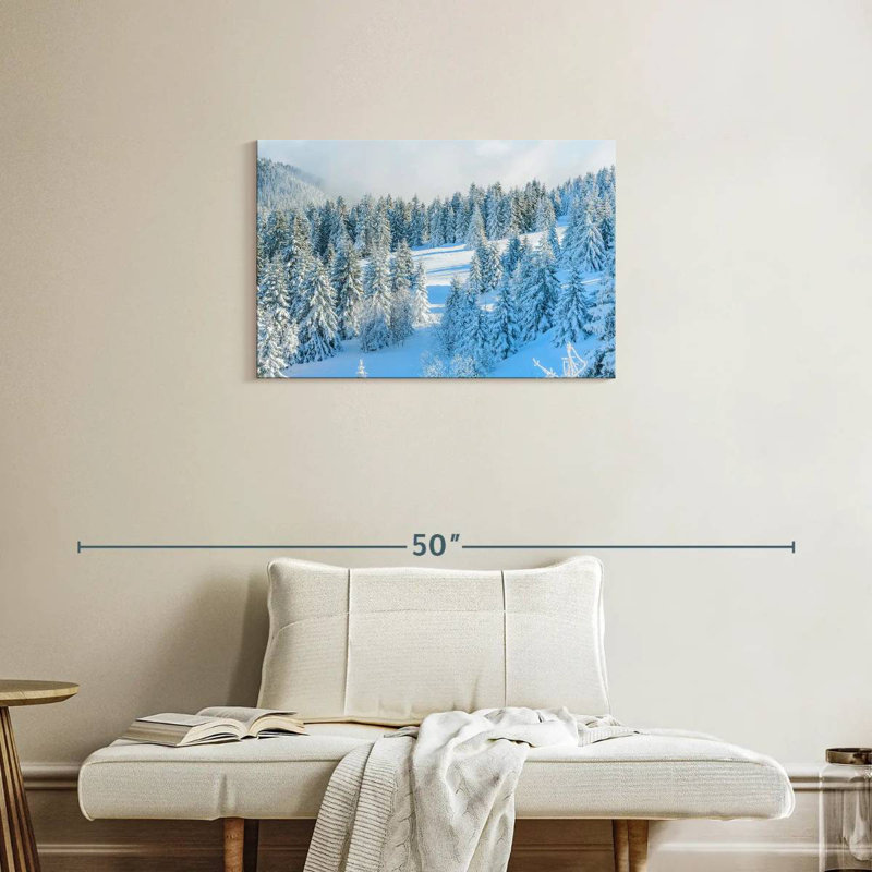 Alvord Pine Winter Wonderland, H 20 po x l 30 po