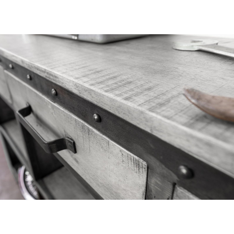 Heavy Industry 153cm Sideboard, Grey