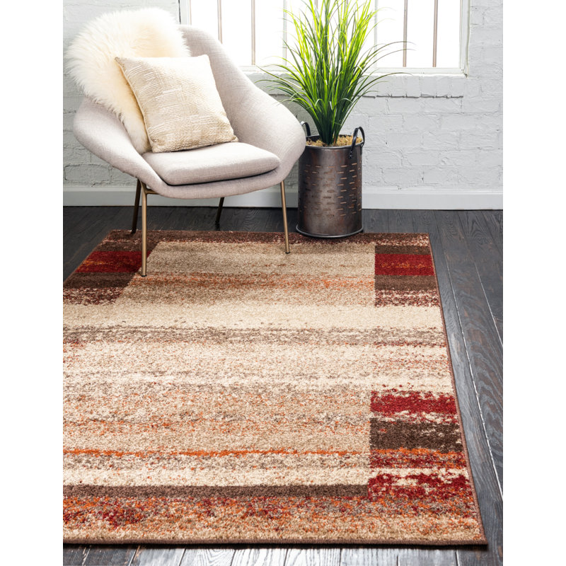 Abstract Area Rug, Rectangle 152 x 244cm