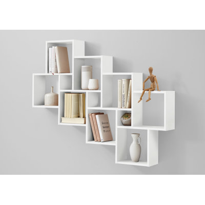 11 Piece Asymmetrical Cube Shelf