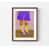 Framed Print with Mat n'est pas disponible