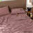 MooMee Gingham Duvet Cover Set 100% Washed Cotton Linen Like Lightweight-124443995-121465078