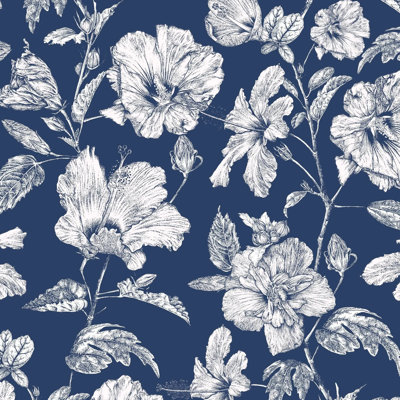 Papier peint Hibiscus